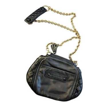 JUICY COUTURE Quilted Black Leather Crossbody