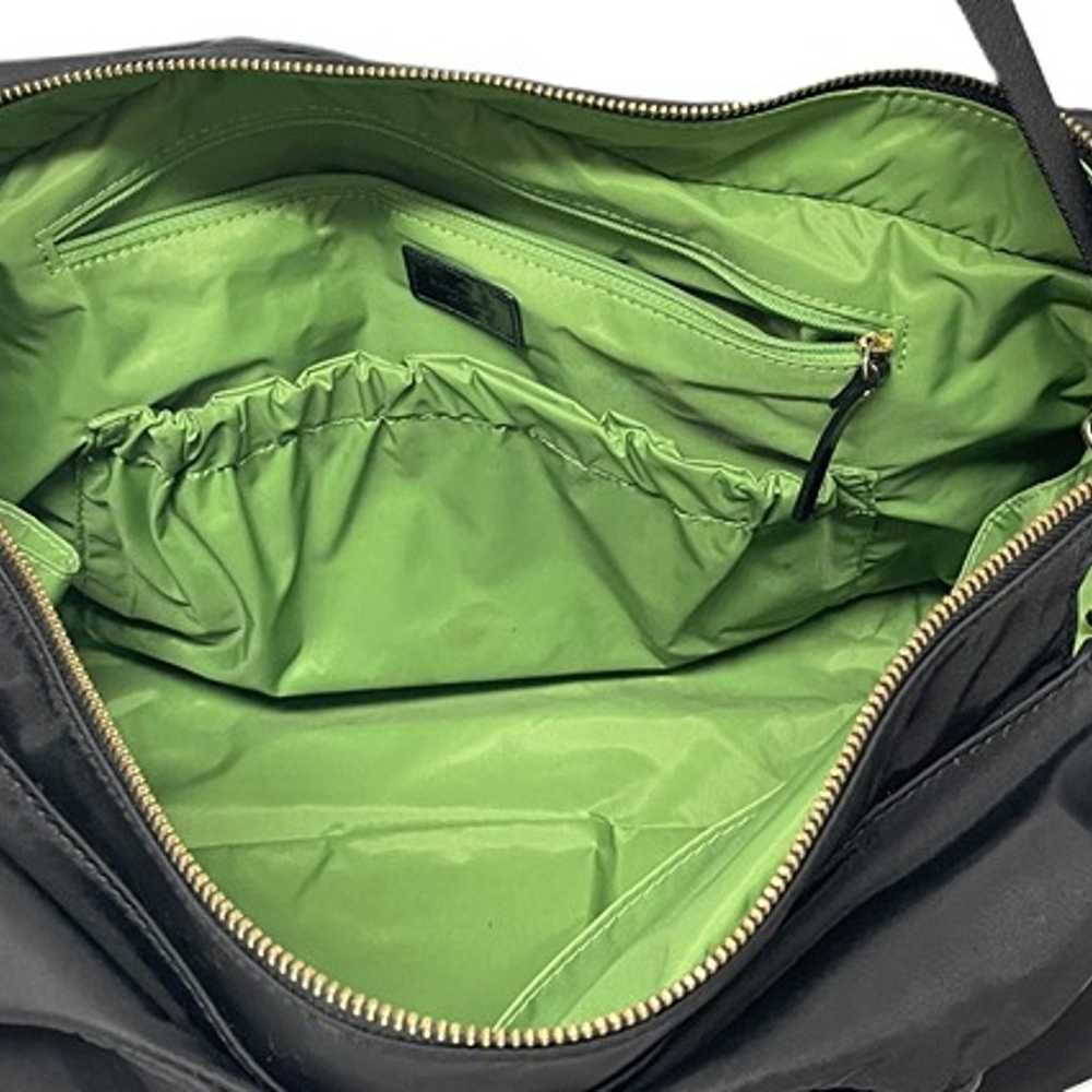 KATE SPADE Travel Bag Diaper Weekender Black Gree… - image 11