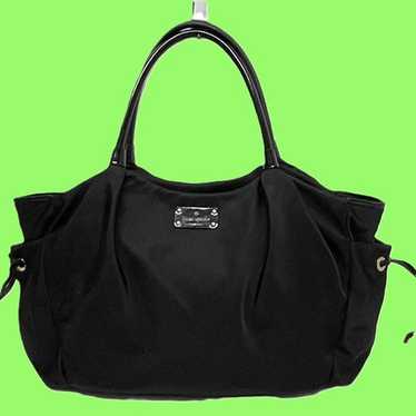 KATE SPADE Travel Bag Diaper Weekender Black Gree… - image 1