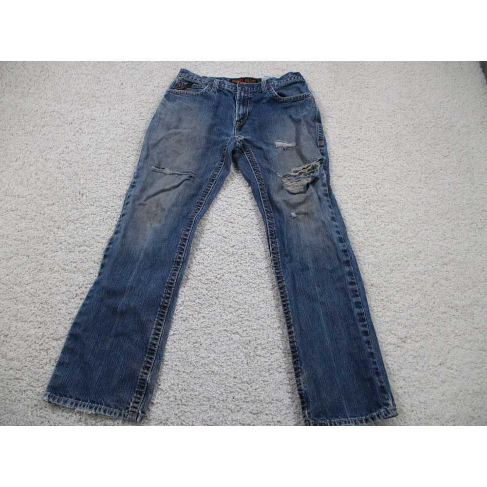 Ariat Ariat Jeans Mens 35x34 Blue Demin Work Wear… - image 1