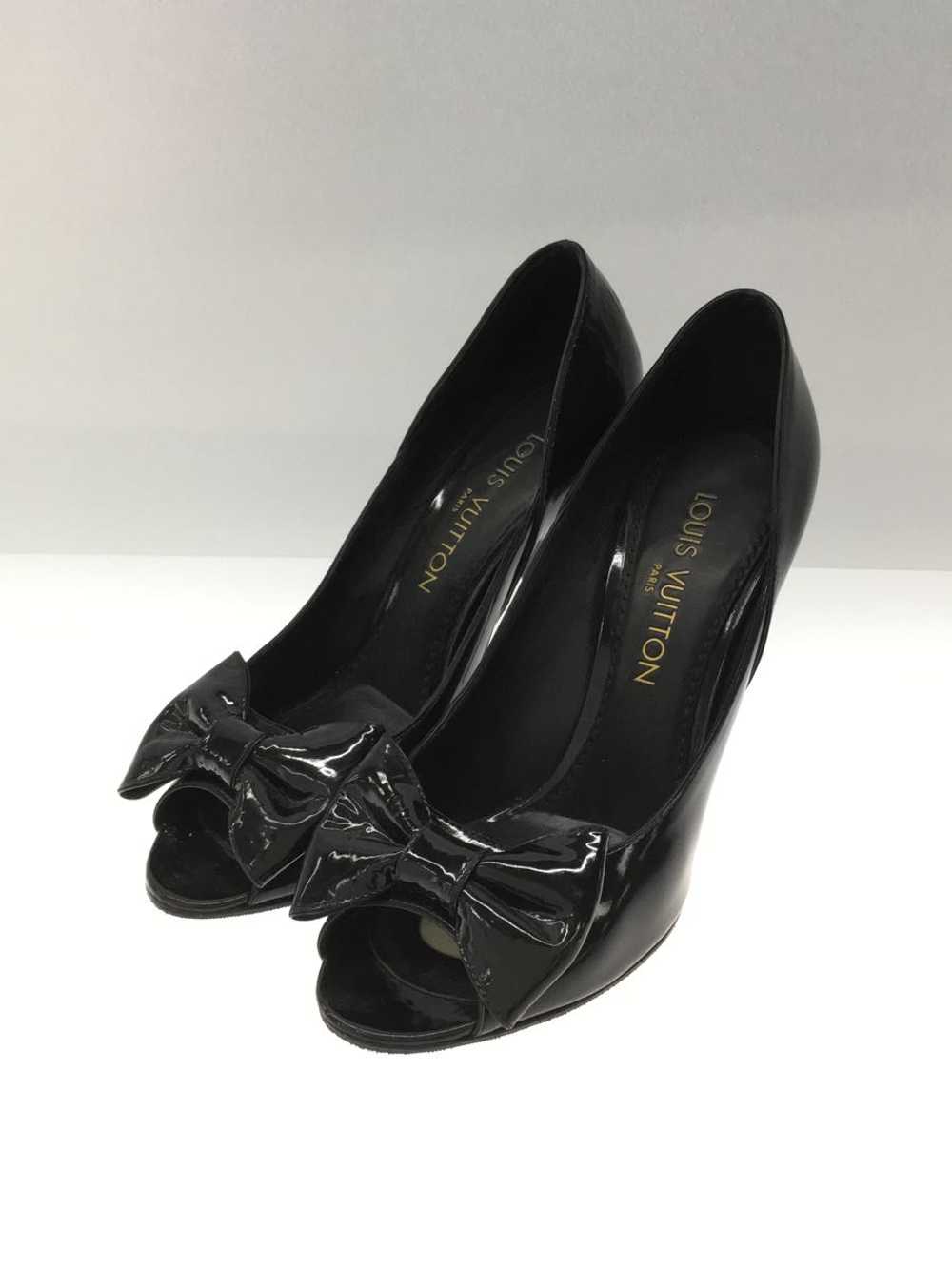 Louis Vuitton Sandals/36.5/Black/Enamel Shoes Bbp… - image 2