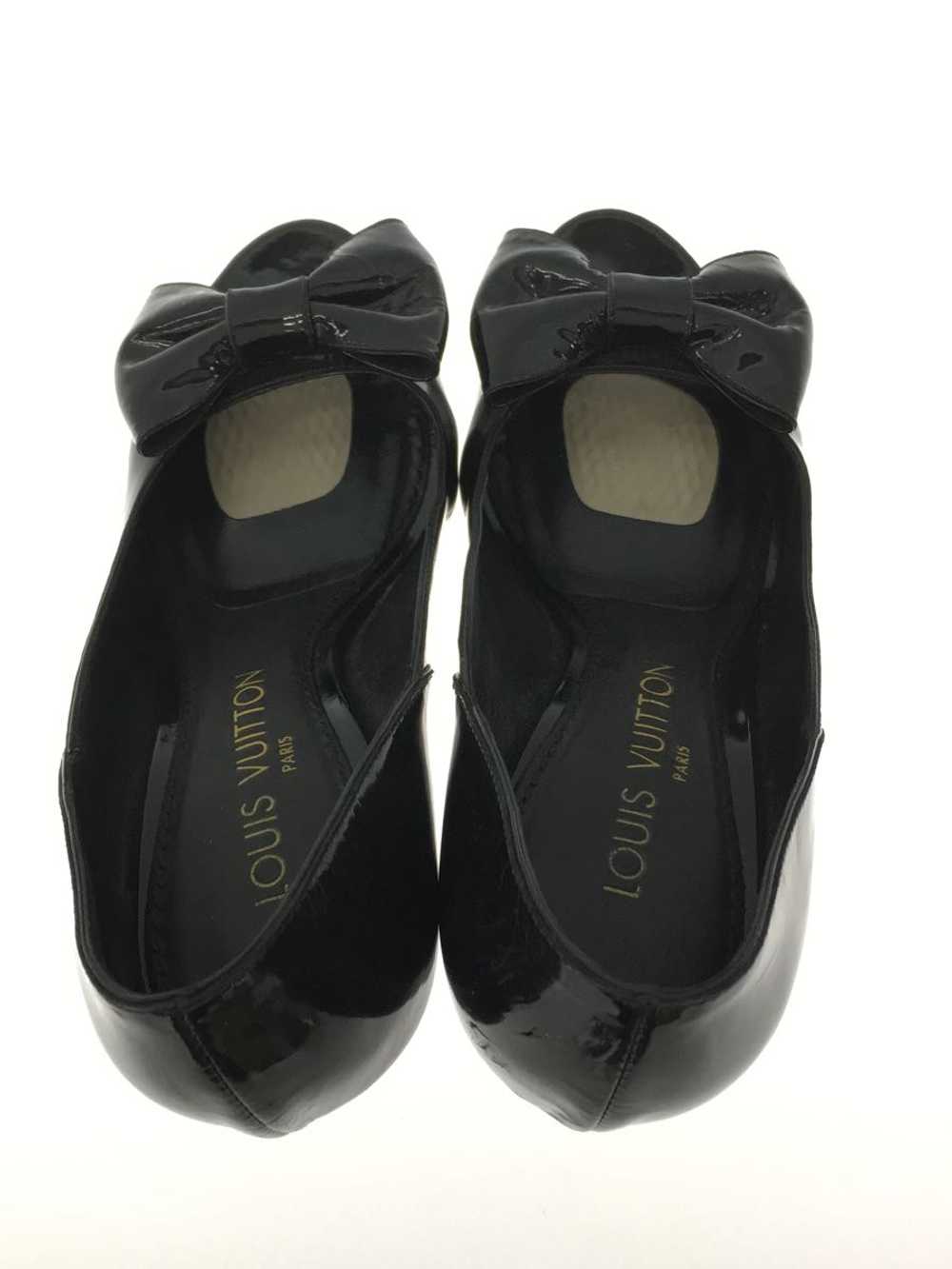 Louis Vuitton Sandals/36.5/Black/Enamel Shoes Bbp… - image 3