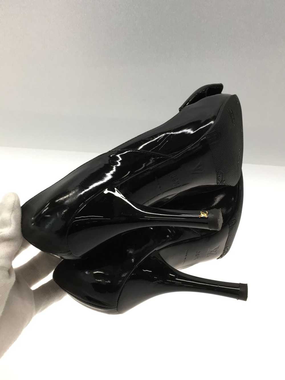 Louis Vuitton Sandals/36.5/Black/Enamel Shoes Bbp… - image 5