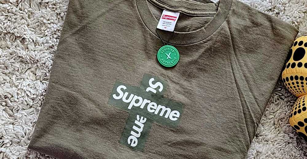 Supreme Supreme Cross Box-Logo T-shirt - image 6