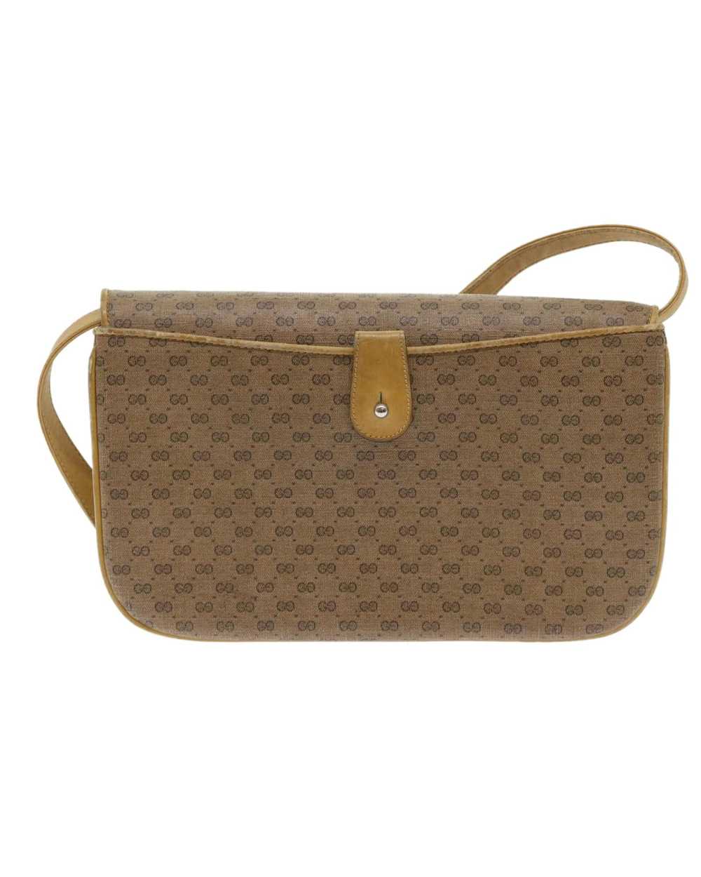 Gucci Luxury Gucci Beige Canvas Shoulder Bag - image 3