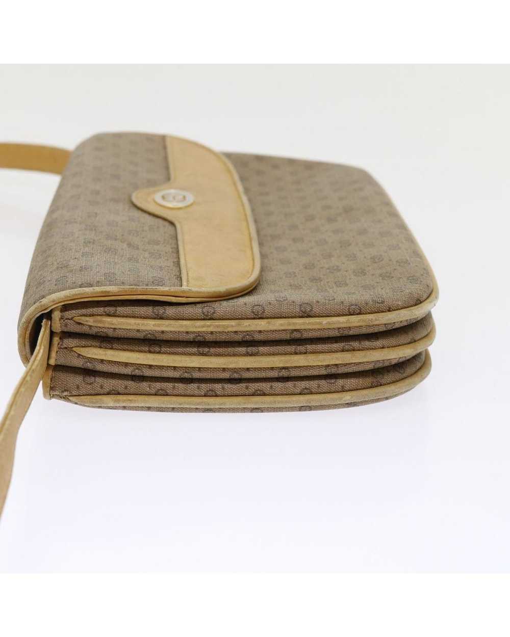Gucci Luxury Gucci Beige Canvas Shoulder Bag - image 5