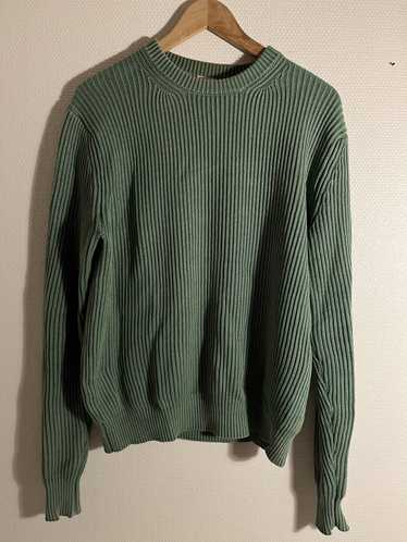 Aspesi Ribbed Cotton Knit Sweater - image 1