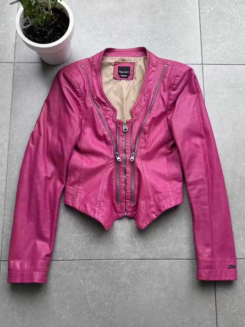 Genuine Leather × Leather Jacket × Miss Sixty Mis… - image 1