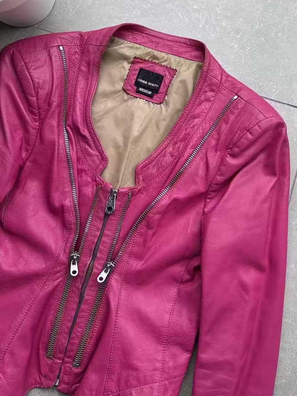 Genuine Leather × Leather Jacket × Miss Sixty Mis… - image 2