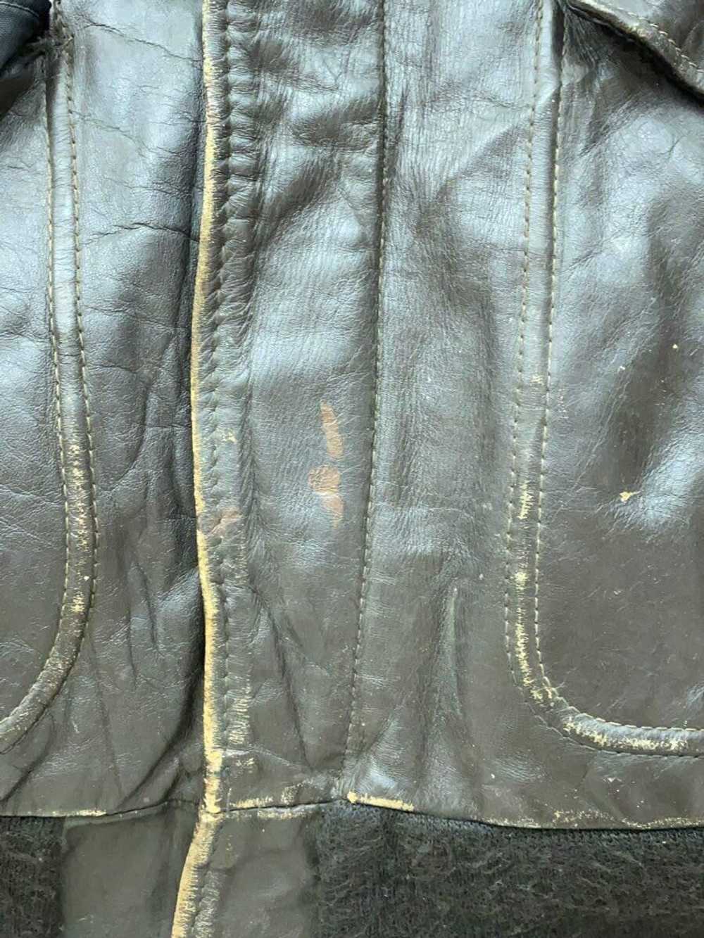 Schott Leather Jacket Blouson---- Menswear _90841 - image 6