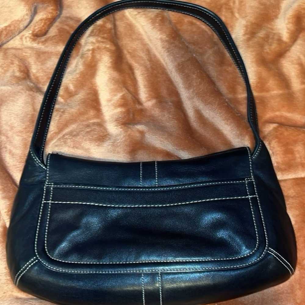 Vintage Coach shoulder bag and wallet - image 3