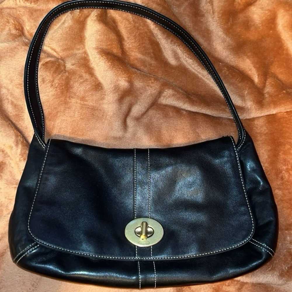 Vintage Coach shoulder bag and wallet - image 4