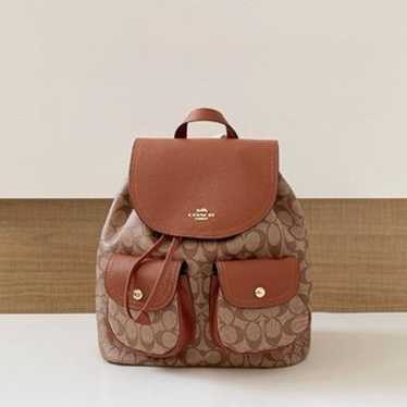 Coach Pennie Backpack In Signature Canvas
