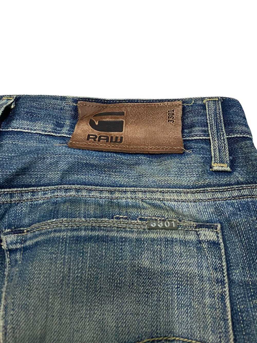 G Star Raw G star raw flare distressed jeans - image 9