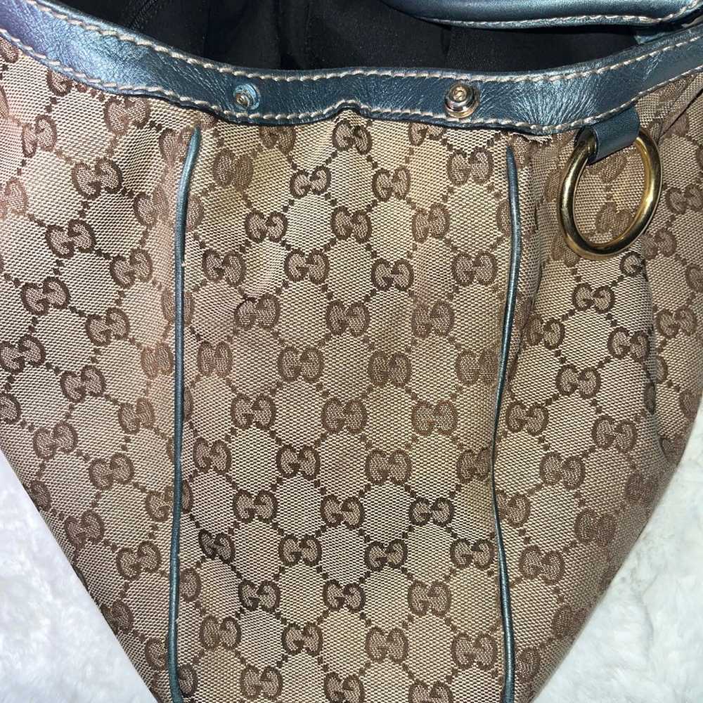 Gucci Sukey Medium GG Canvas Top Handle Bag - image 3