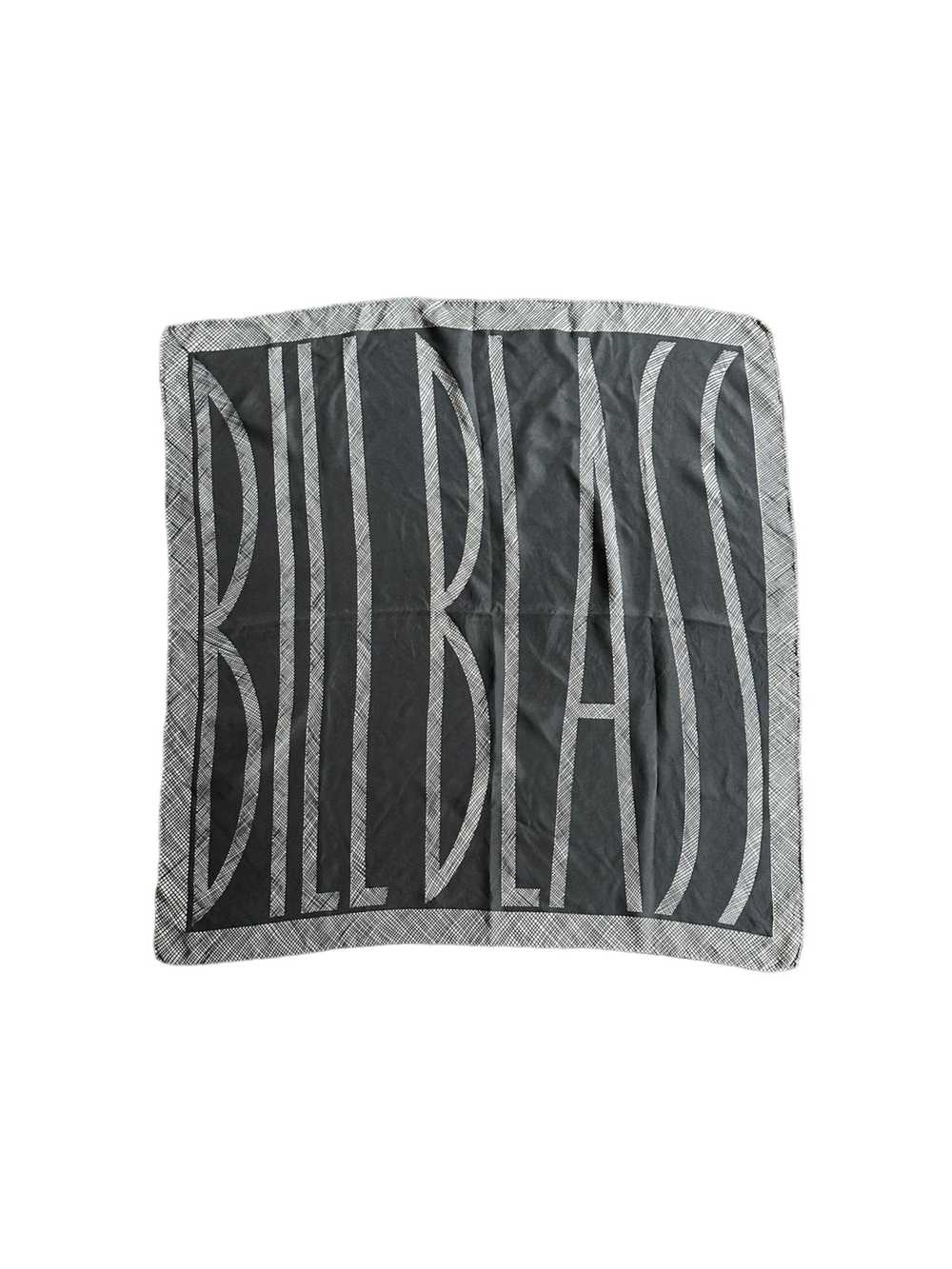 Bill Blass Black & White Geometric Vintage Square… - image 2