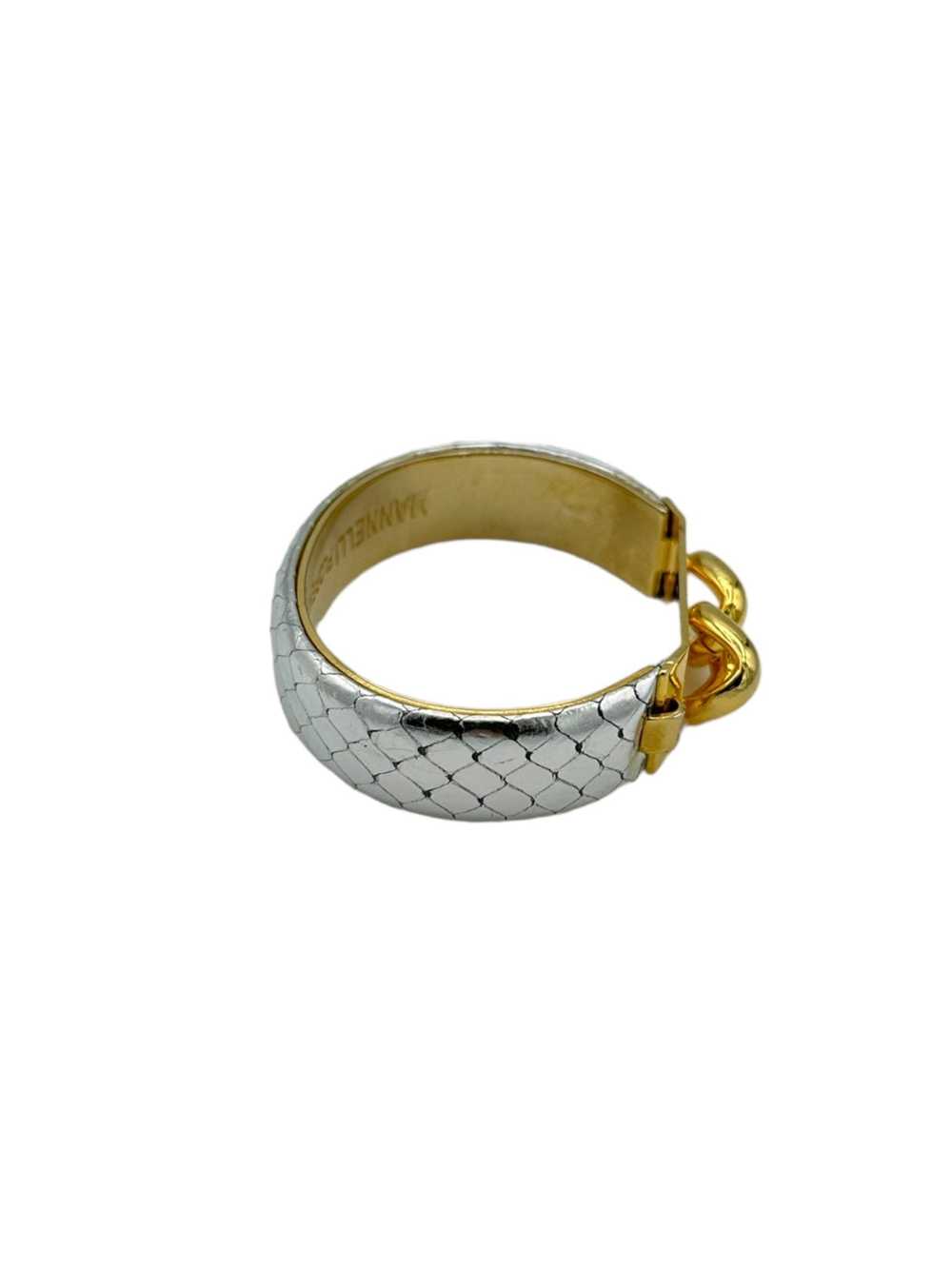 Mannelli Florence 24K Gold Plated Vintage Silver … - image 7