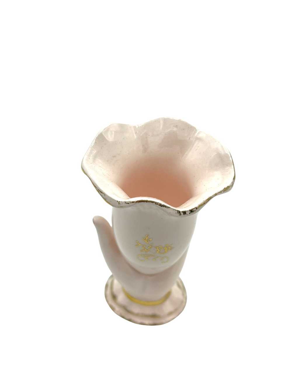 Pink Women Hand Bud Vase - image 3