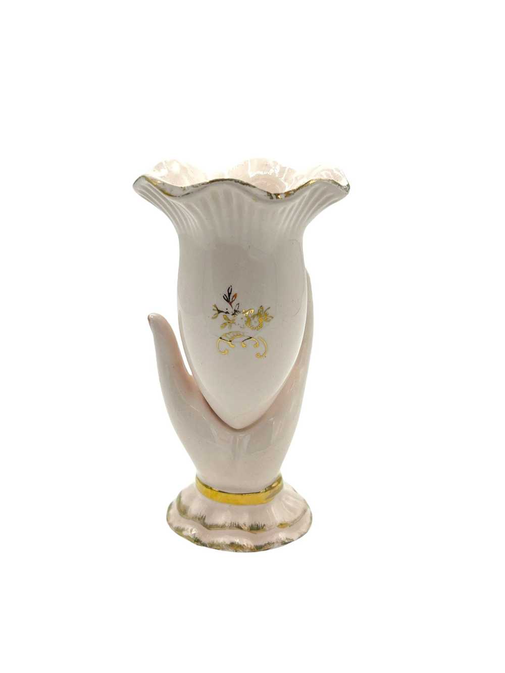 Pink Women Hand Bud Vase - image 4