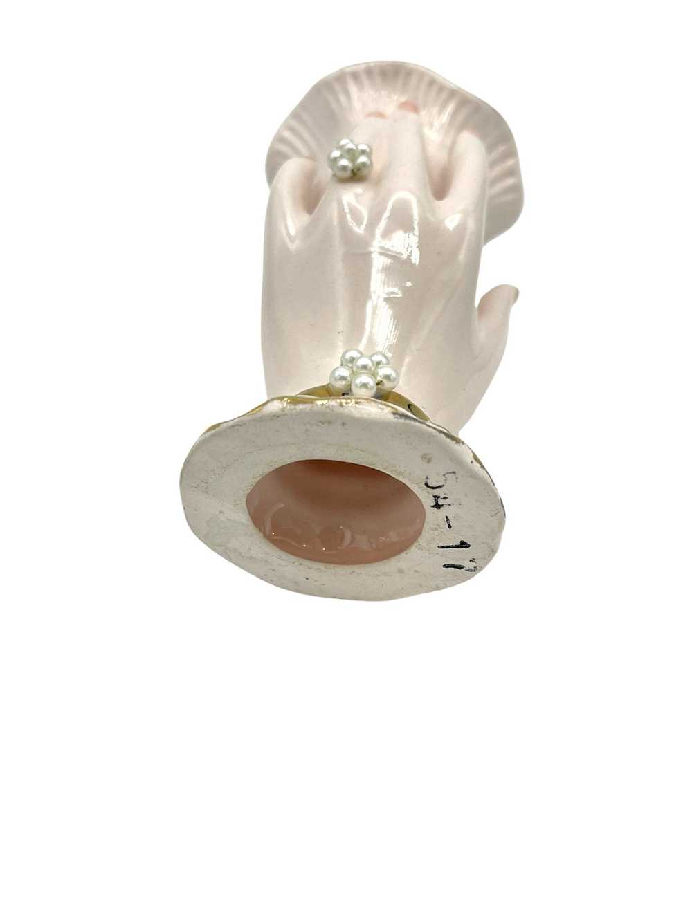 Pink Women Hand Bud Vase - image 5