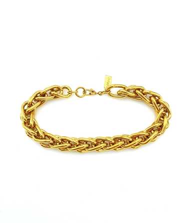 Monet Classic Gold Link Vintage Stacking Bracelet