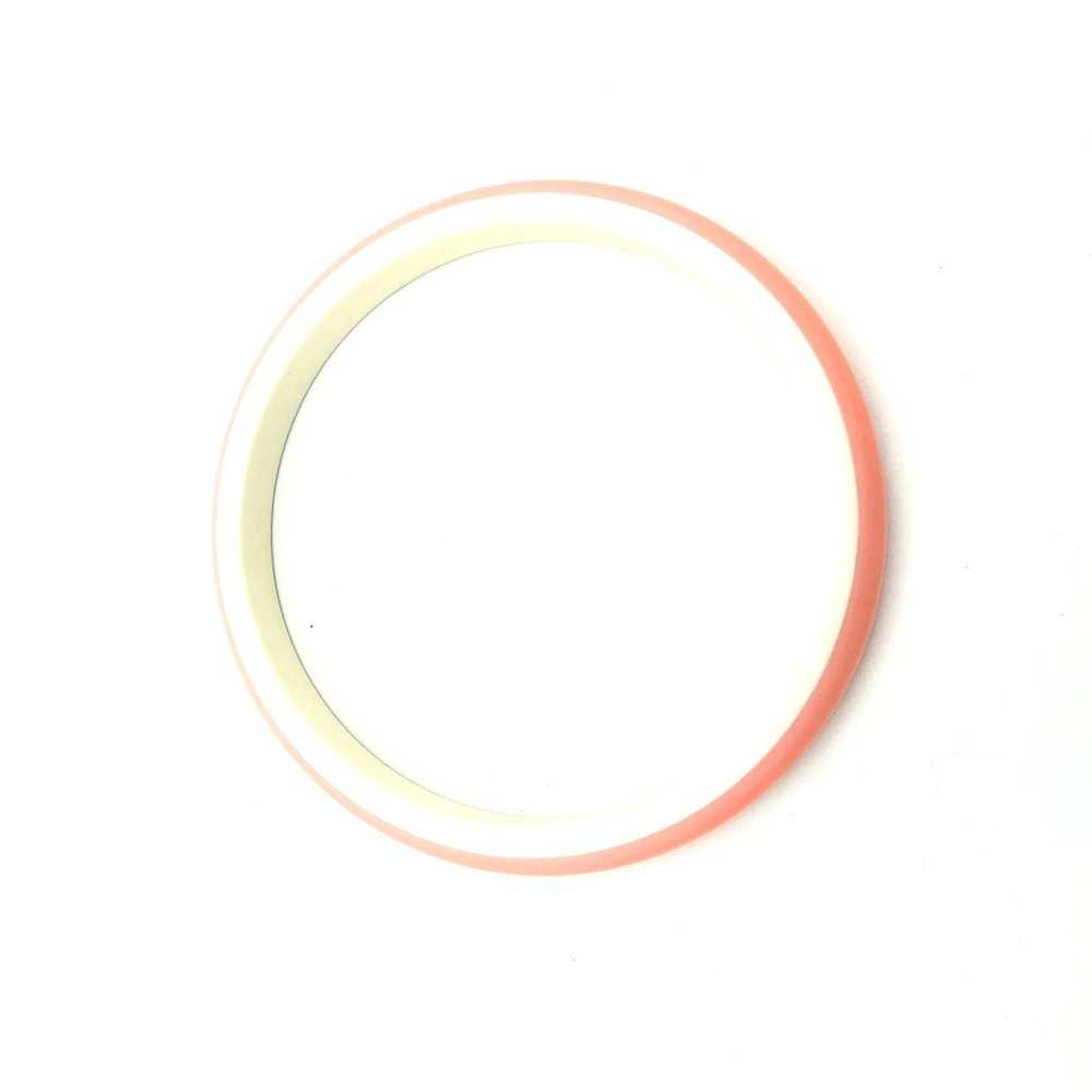 Soft Pink Lucite Vintage Bangle Bracelets - image 4