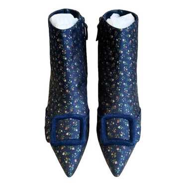 Manolo Blahnik Maysale cloth heels