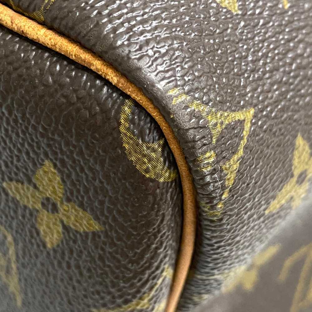 Brown Louis Vuitton Monogram Keepall Bandouliere … - image 10