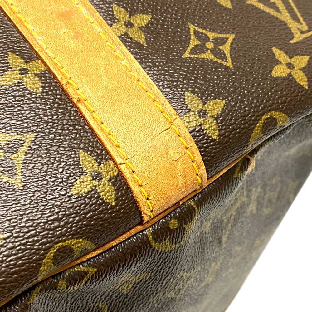 Brown Louis Vuitton Monogram Keepall Bandouliere … - image 9