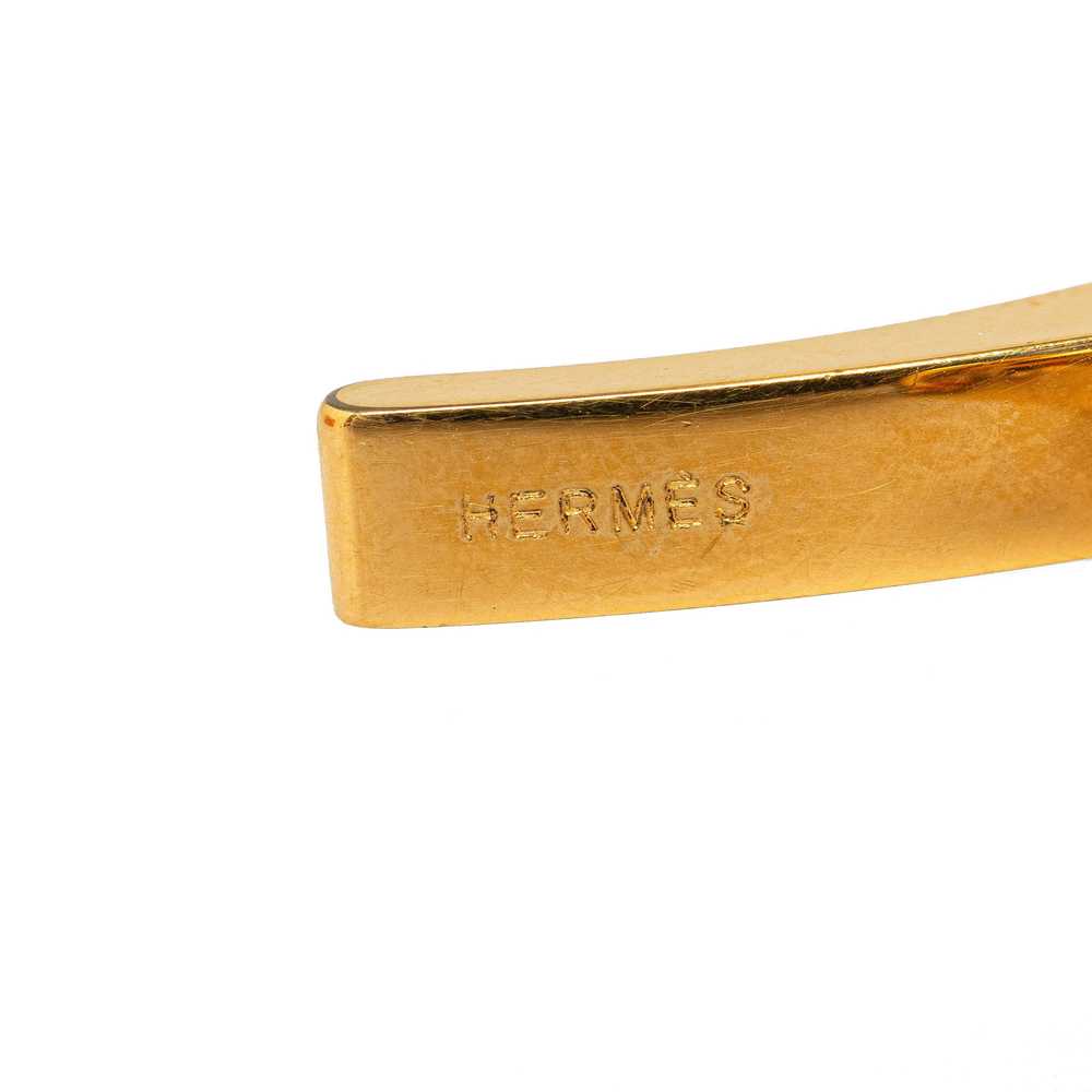 Gold Hermès Filou Glove Holder - image 4