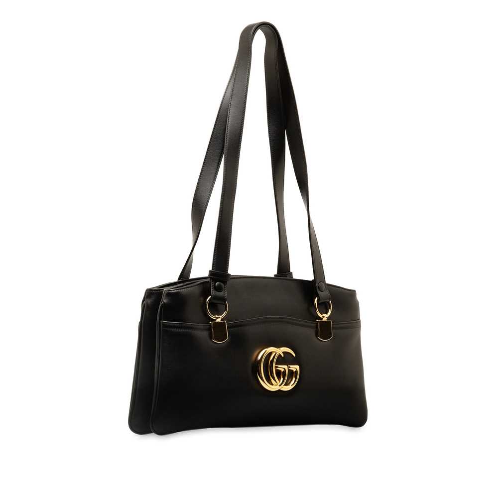 Black Gucci Large Arli Shoulder Bag - image 2