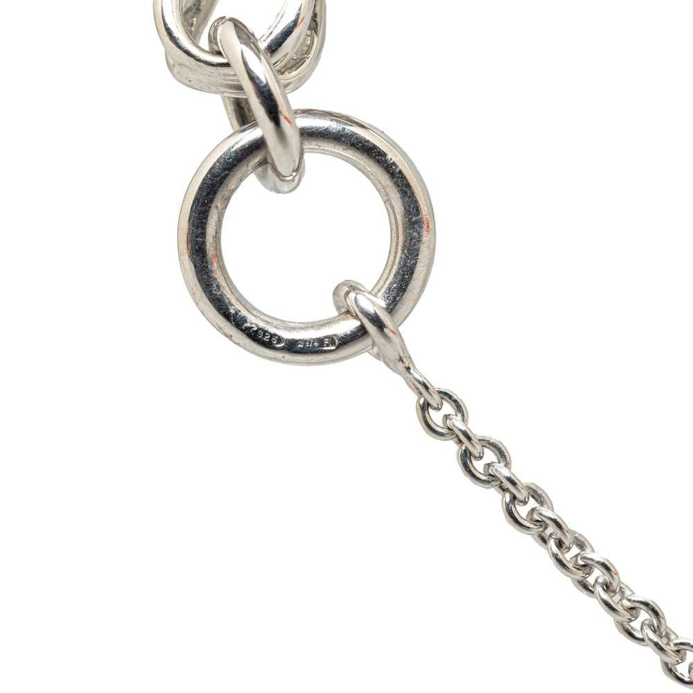 Silver Hermès Amulettes Birkin Pendant Necklace - image 3