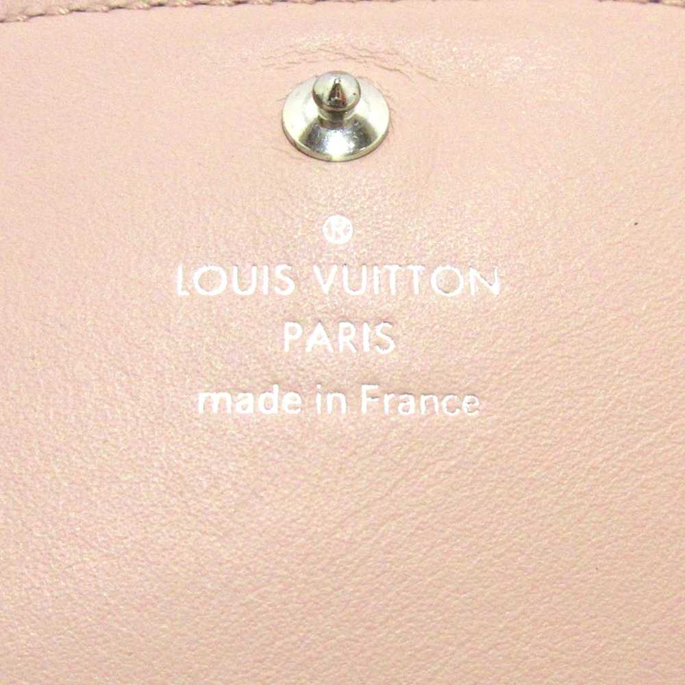 Pink Louis Vuitton Monogram Mahina Iris Compact W… - image 6