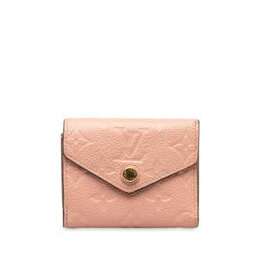 Pink Louis Vuitton Monogram Empreinte Zoe Small Wa