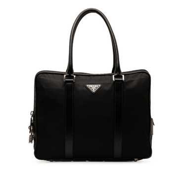 Black Prada Tessuto Handbag Tote Bag