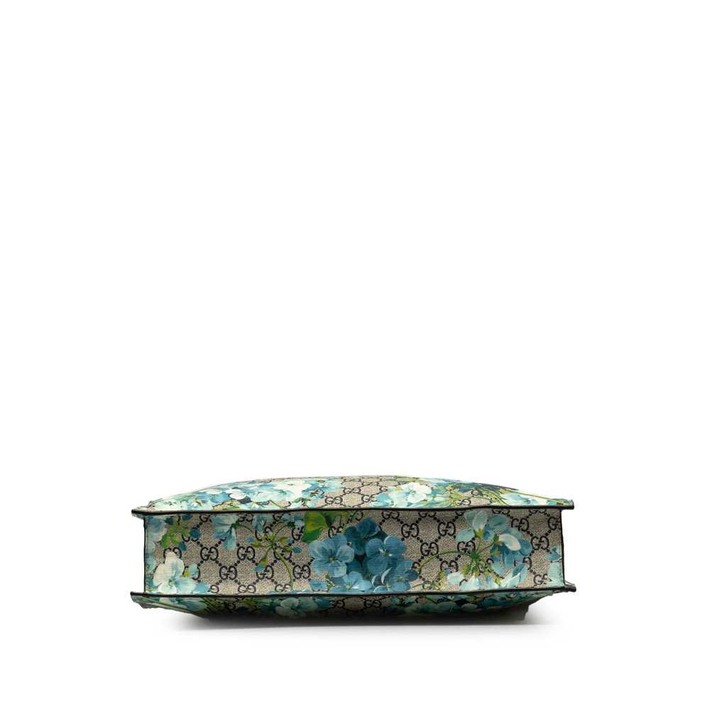 Blue Gucci GG Supreme Blooms Convertible Soft Tot… - image 4