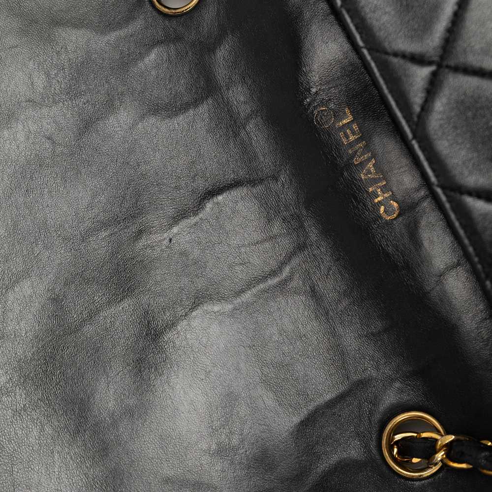 Black Chanel Medium Lambskin Diana Flap Crossbody… - image 10