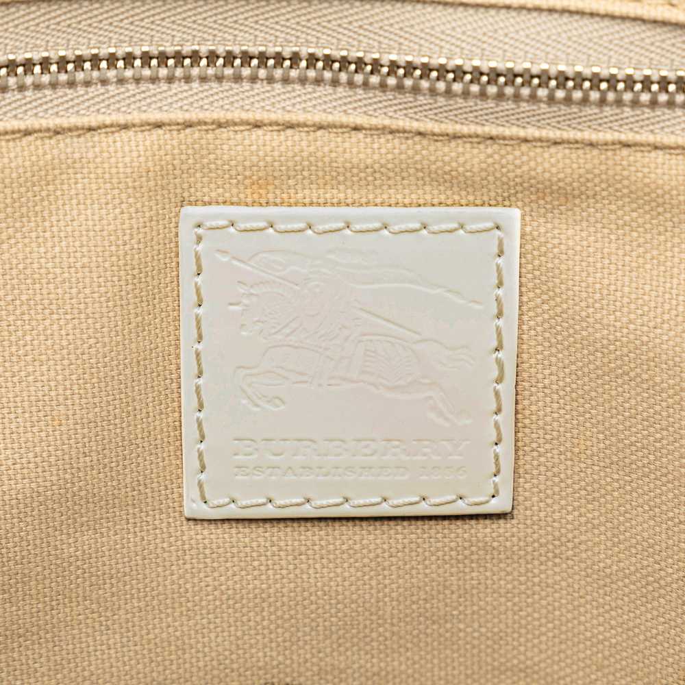 Beige Burberry Hearts House Check Gracie Tote Bag - image 6