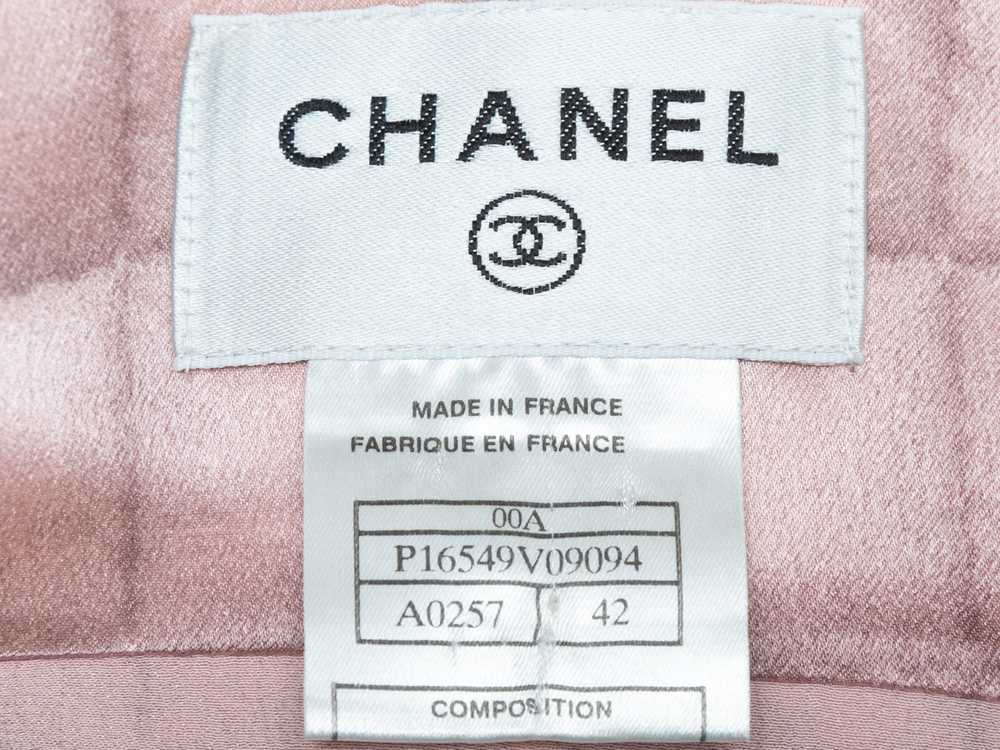 Vintage Light Pink Chanel Fall/Winter 2000 Printe… - image 6