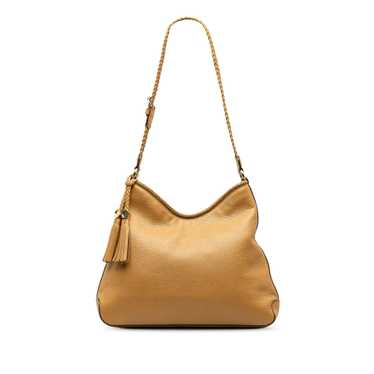 Tan Gucci Marrakech Shoulder Bag