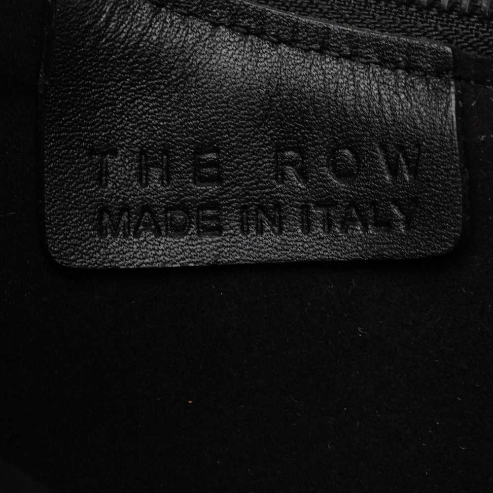 Black The Row Leather Half Moon Shoulder Bag - image 6