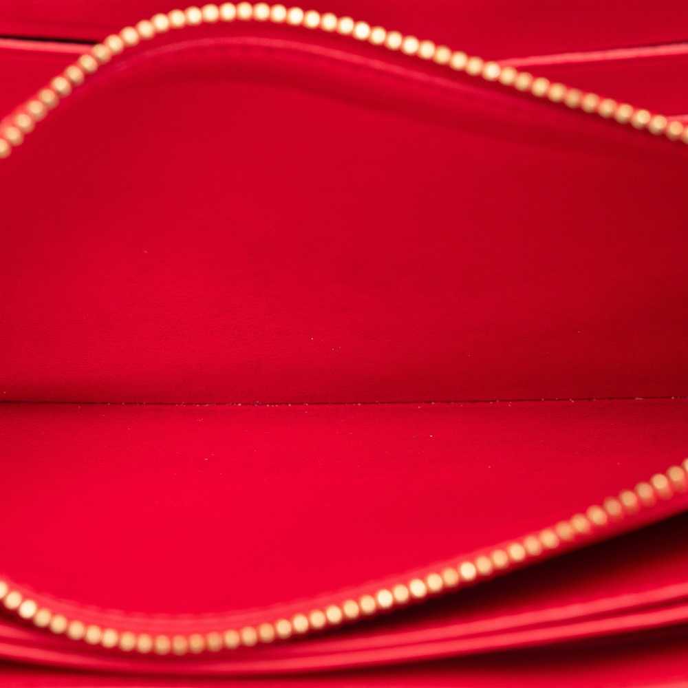 Red Louis Vuitton x Yayoi Kusama Monogram Vernis … - image 6
