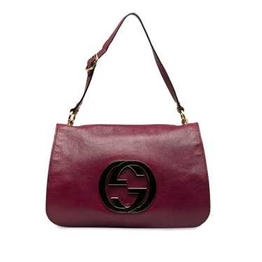Purple Gucci Blondie Shoulder Bag