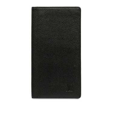 Black Louis Vuitton Taiga Brazza Wallet