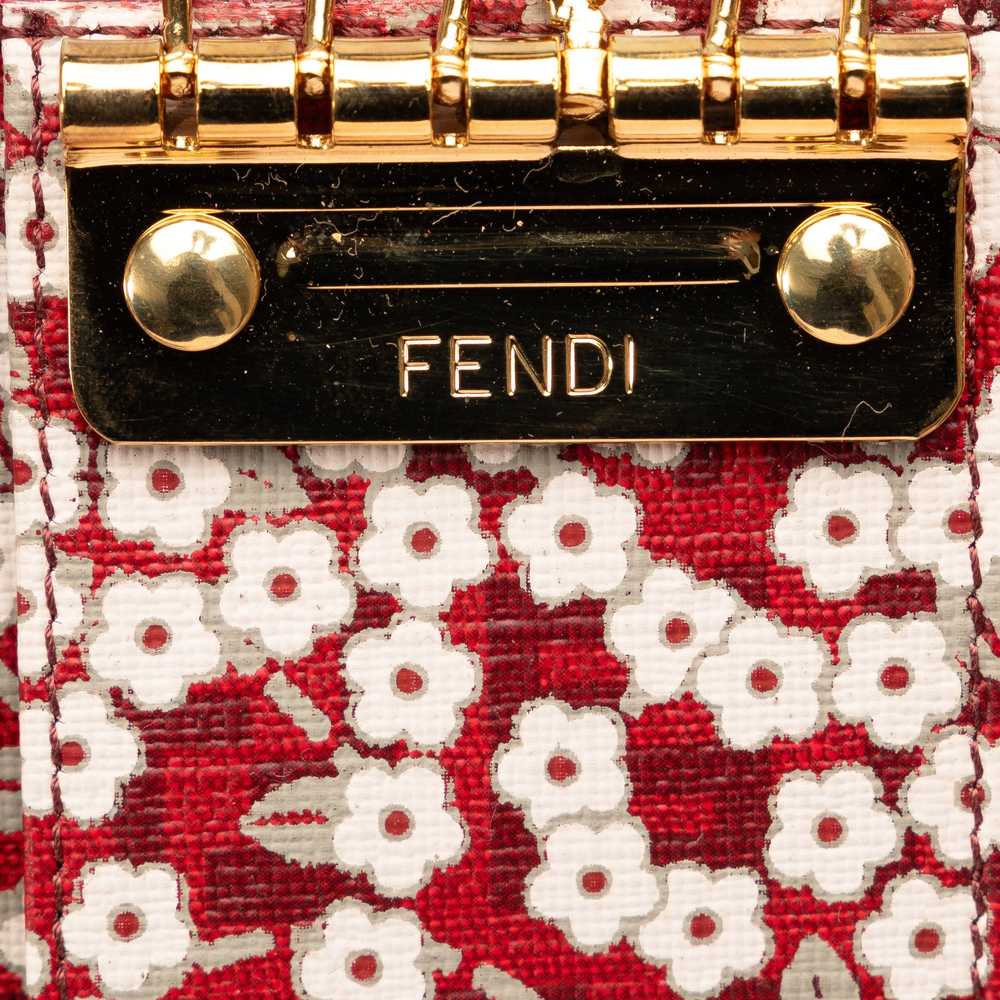Red Fendi Zucchino Key Holder - image 6