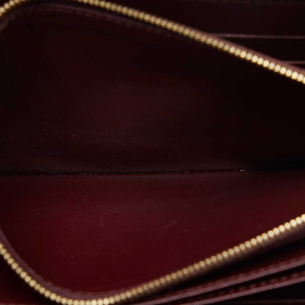 Brown Louis Vuitton Damier Ebene Paillettes Zippy… - image 5