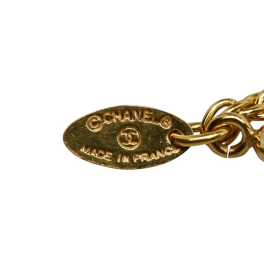 Gold Chanel 31 Rue Cambon Pendant Necklace - image 2