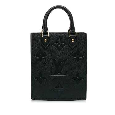 Black Louis Vuitton Monogram Empreinte Petit Sac P