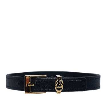 Black Gucci Double G Bracelet - image 1