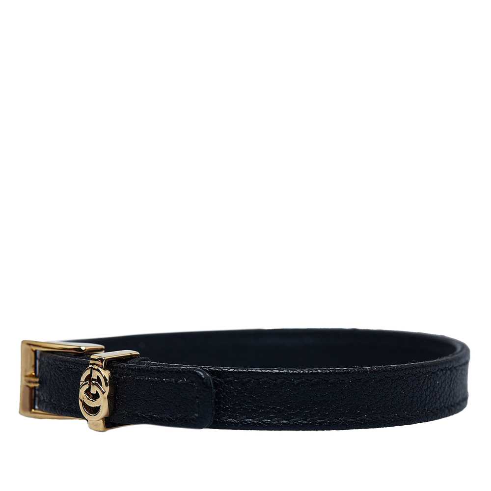 Black Gucci Double G Bracelet - image 2